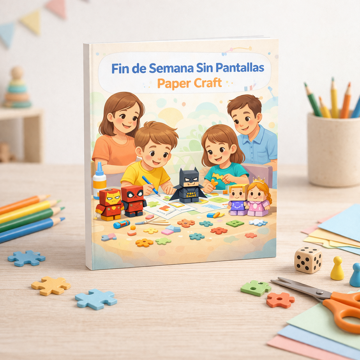 Fines de Semana Sin Pantallas - Papercraft